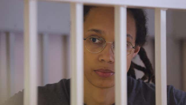 Image for article titled Brittney Griner Is Only Allowed Outside Once a Day, and Her Mental Health Is Declining