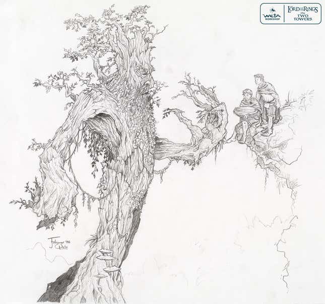 The Concept Art Behind The Lord Of The Rings Movie Trilogy