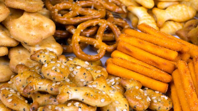 galletas y pretzels