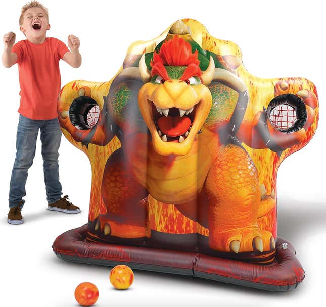 Bowser inflatable game