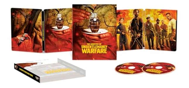 Image for article titled The Ministry of Ungentlemanly Warfare 4K + Bluray + Digital Amazon Steelbook [Blu-ray], Now 18% Off