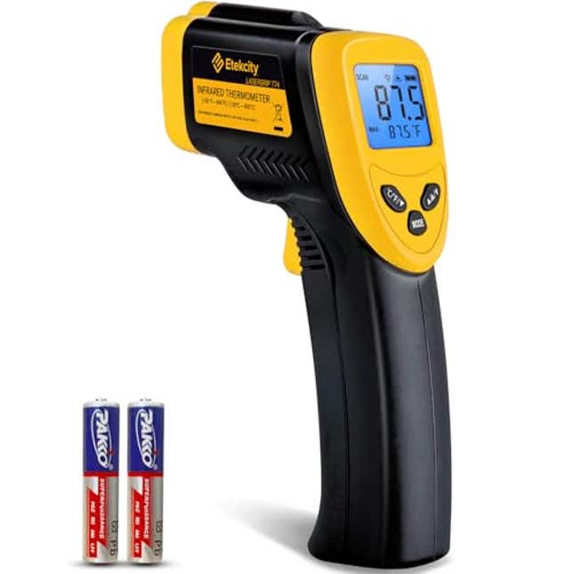 Image for article titled Etekcity Infrared Thermometer Laser Temperature Gun 774, Now 16% Off