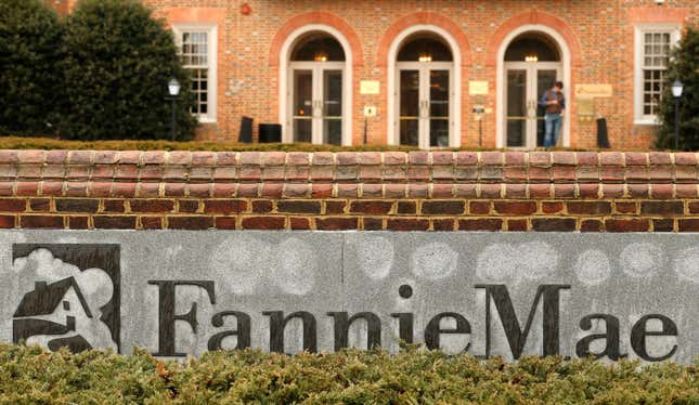 Building with Fannie Mae sign