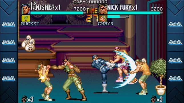 Capcom's Latest Collection Of Arcade Classics Gives <i>The Punisher </i>Its Due