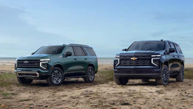 Image for article titled Here&#39;s Everything That&#39;s New About The Updated 2025 Chevrolet Tahoe And Suburban