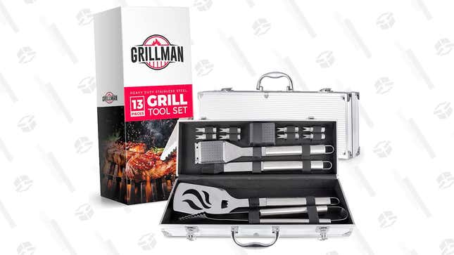 Grillman Grill Tool Set - 13 Piece | $37 | 18% Off | Amazon