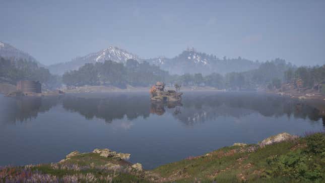 The Strange Island near Bravil in Oblivion Remastered.