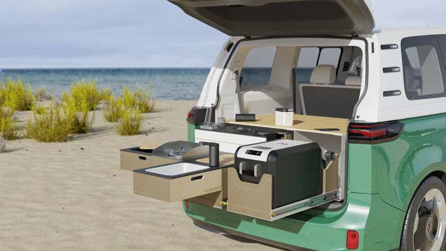 Image for article titled Your New Volkswagen ID Buzz Can Already Become A Camper