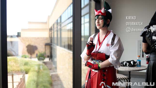 A cosplayer at Colossalcon Texas. 