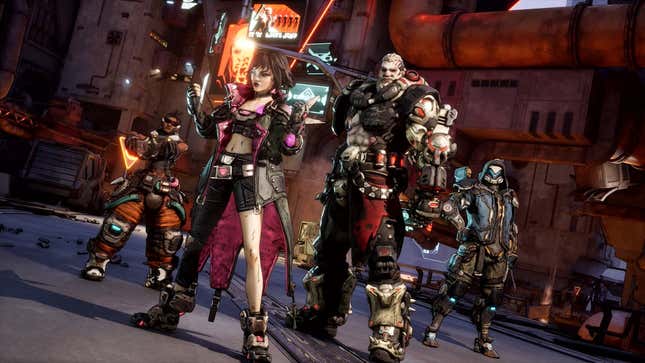 Vault hunters appear ready for battle.