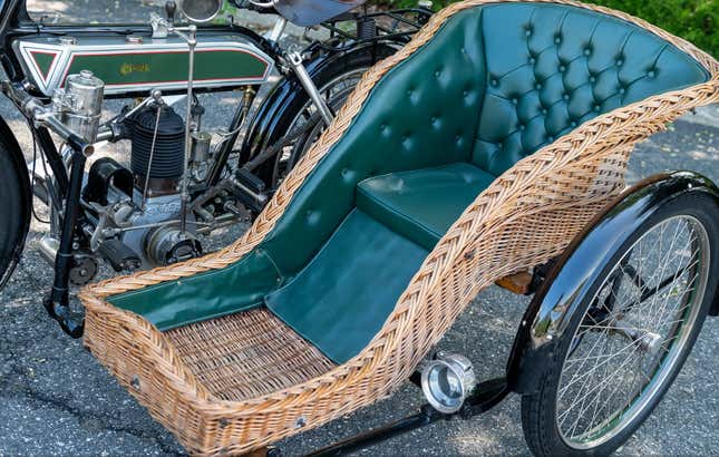 Image for article titled Would you like to ride with me on a rattan tricycle?