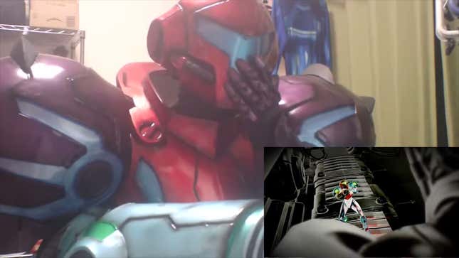 Reacting to the Metroid Dread announcement is more fun in a Power Suit