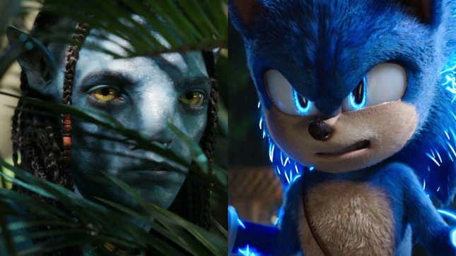 Avatar and Sonic. 
