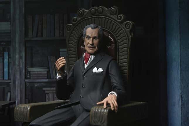 Image for article titled This Vincent Price Figure Comes With a Tiny Cookbook and True Fans Know Why