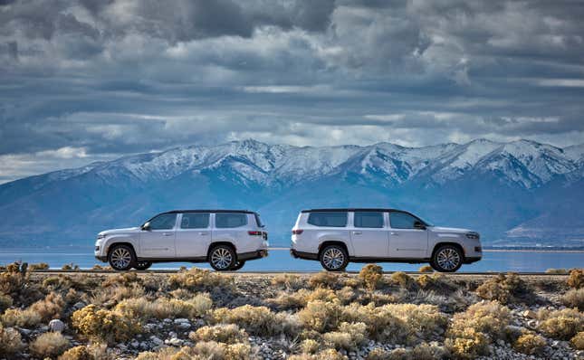 Image for article titled Jeep's Wagoneer Line Makes No Goddamn Sense