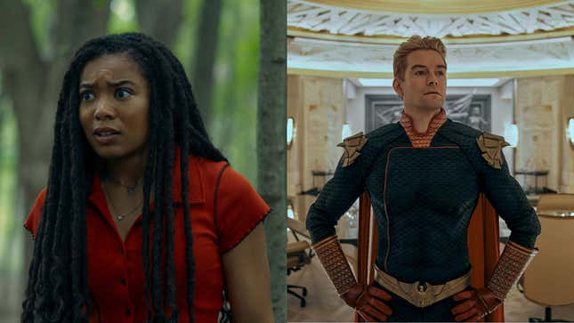 Jaz Sinclair in Gen V; Antony Starr in The Boys