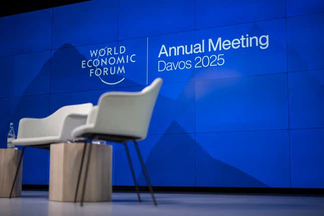 Image for article titled Davos 2025 starts today. Here&#39;s what we&#39;re watching at the World Economic Forum