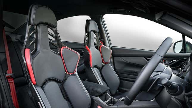 Subaru WRX STI S210 interior