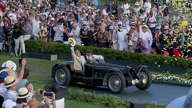 Image for article titled 1934 Bugatti Type 59 Sports Is First Unrestored Car To Win Pebble Beach's Best Of Show