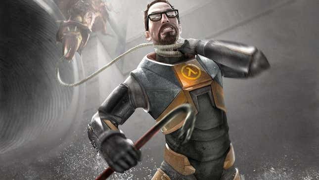 An image shows Gordon Freeman. 