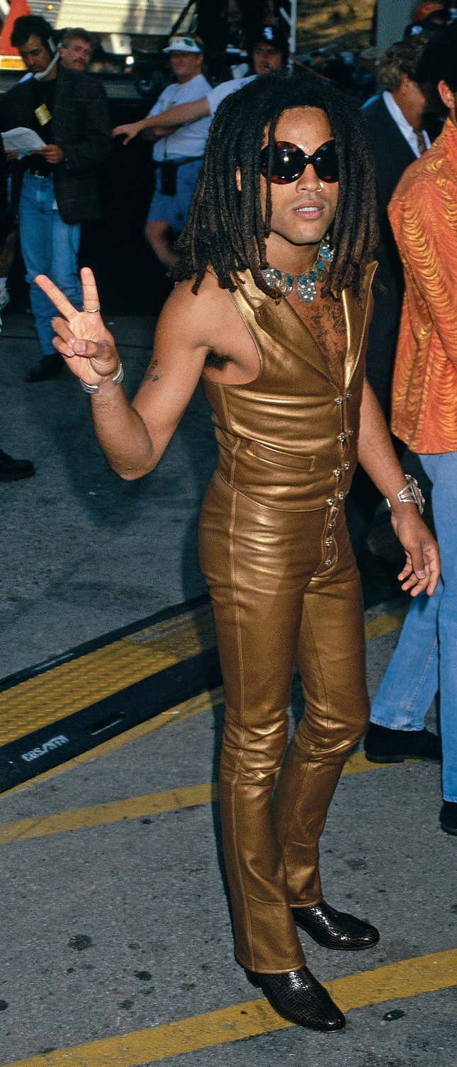 Image for article titled Lenny Kravitz and His Best and Boldest Fashion Moments