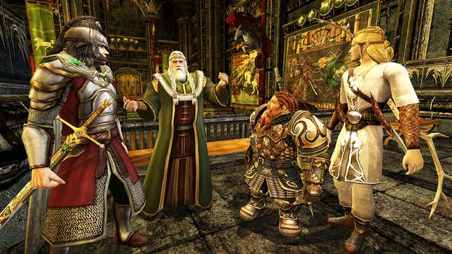 Games Announces New Lord of the Rings MMORPG