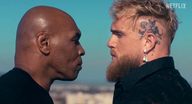 Image for article titled Mike Tyson and Jake Paul Will Pummel Each Other for Big Money on Netflix