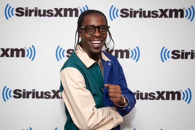 Rich Homie Quan at SiriusXM Studios on September 13, 2022 in New York City.