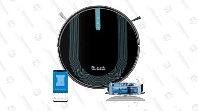 
Proscenic 850T Robot Vacuum | $199 | Amazon | Clip Coupon
