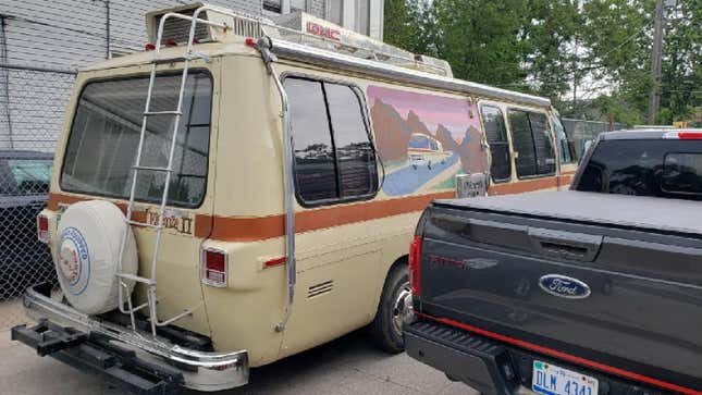 A GMC Camper Van