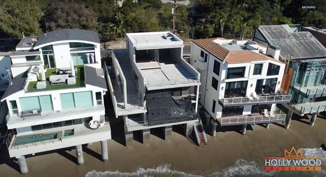 Reportedly a photo of Kanye West’s Malibu home