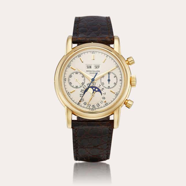 Image for article titled For $400,000 you can buy Tom Brady’s sweaty Super Bowl armband or his custom-made Piguet watch