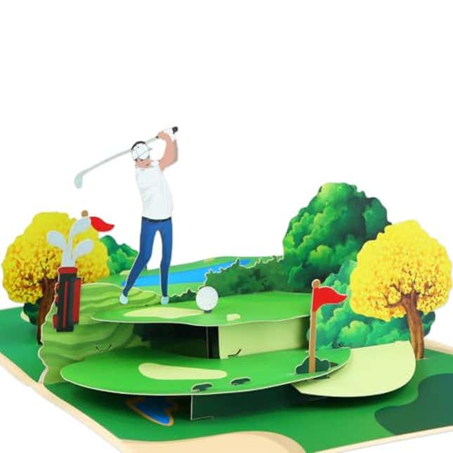 Image for article titled GROWTHMAGIC Golf Fathers Day Card, Now 20% Off
