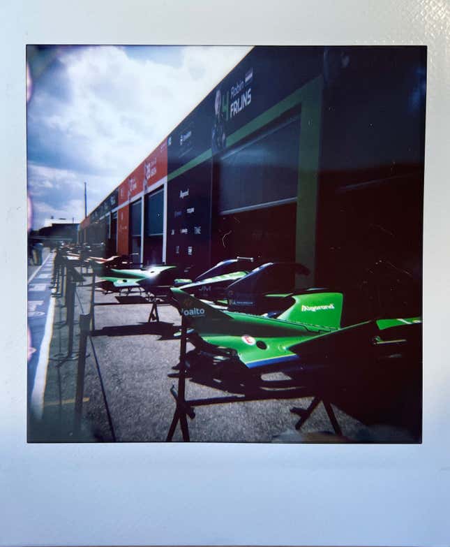 Image for article titled Just a Bunch of Instant Photos of the Formula E NYC E-Prix