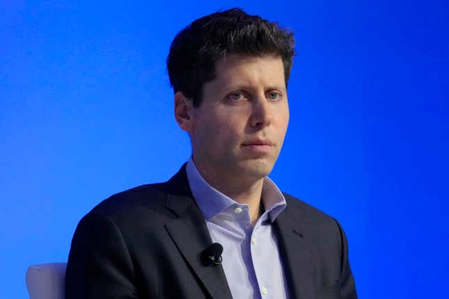 FILE — OpenAI CEO Sam Altman participates in a discussion during the Asia-Pacific Economic Cooperation CEO Summit, Nov. 16, 2023, in San Francisco. OpenAI is reinstating CEO Altman to its board of directors and said it has “full confidence” in his leadership after a law firm concluded an investigation into the turmoil that led the company to abruptly fire and rehire him in November. (AP Photo/Eric Risberg, File)