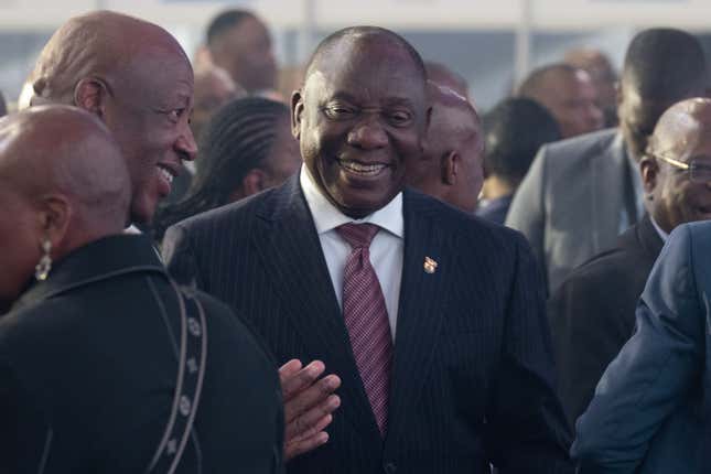 Image for article titled Why South Africa’s President Could Tell Trump About Oppressed Black People in the U.S., But Here’s Why He Won't During Visit