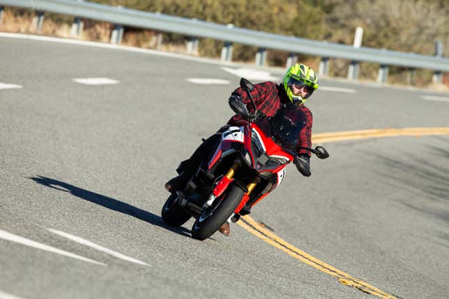 Image for article titled The 2022 Ducati Multistrada V4 Pikes Peak Is A Whole Lot Of Everything