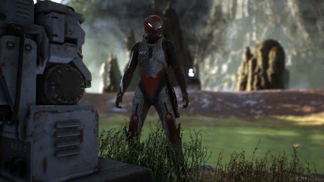 A Javelin with the Mass Effect N7 logo on it.