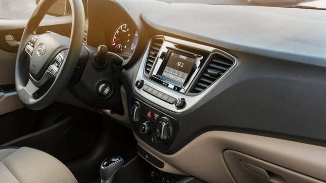 2021 Hyundai Accent Interior