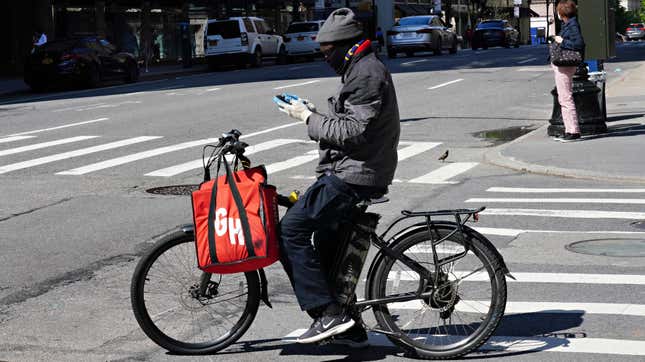 GrubHub delivery drivers are about to get busier. 