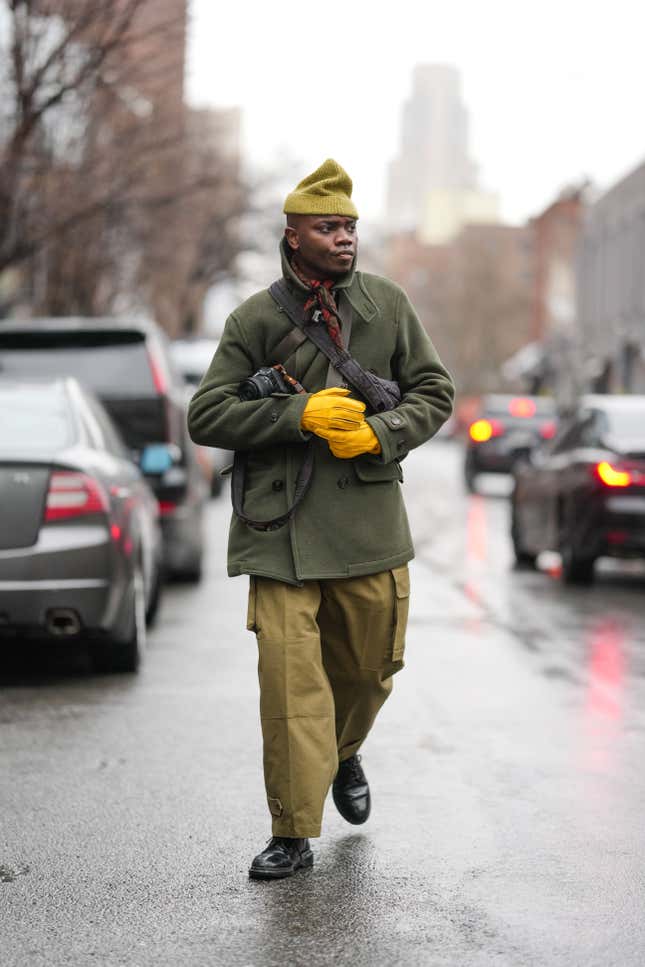 Image for article titled The Best Black Street Style From New York Fashion Week