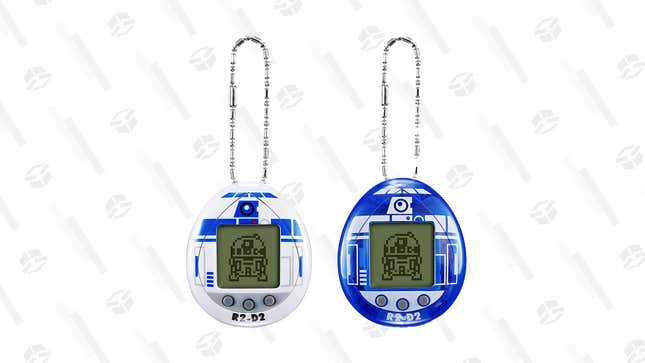 R2-D2 Tamagotchi (Classic White) | $11 | Amazon
R2-D2 Tamagotchi (Hologram Blue) | $13 | Amazon