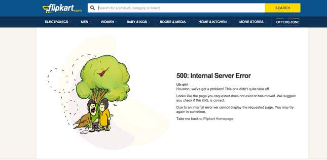 Image for article titled Flipkart’s mega sale day is proving to be a public relations nightmare