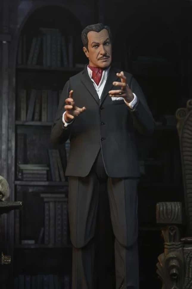 This Vincent Price Figure Comes With a Tiny Cookbook and True Fans Know Why