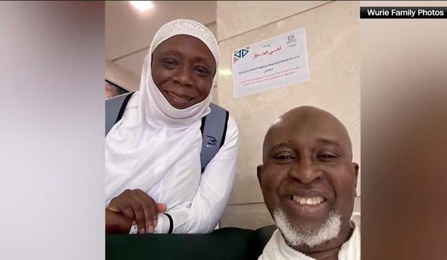 Image for article titled Extreme Heat Killed a Black Maryland Couple During a Trip to Mecca. Now Their Children Are Struggling To Find Their Bodies