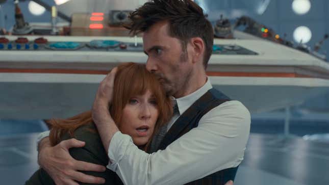 Image for article titled On Doctor Who, David Tennant and Catherine Tate Are Literally Everything