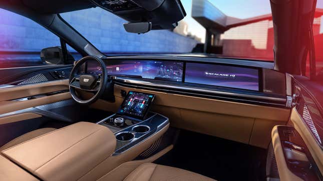 2025 Cadillac Escalade IQ interior