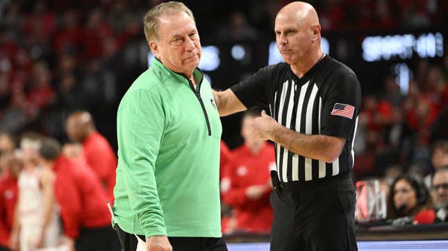 Tom Izzo (l.) has said he won’t have a farewell tour when he retires.