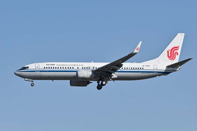 Eine Air China Boeing 737-800