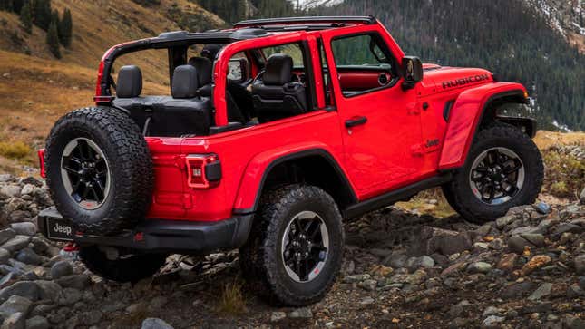 Image for article titled So Much For Two-Door Jeep Wranglers In Europe